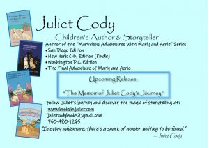 A New Chapter: Juliet Cody’s Memoir