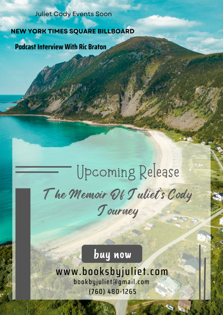  event and memoir of juliet cody flyer